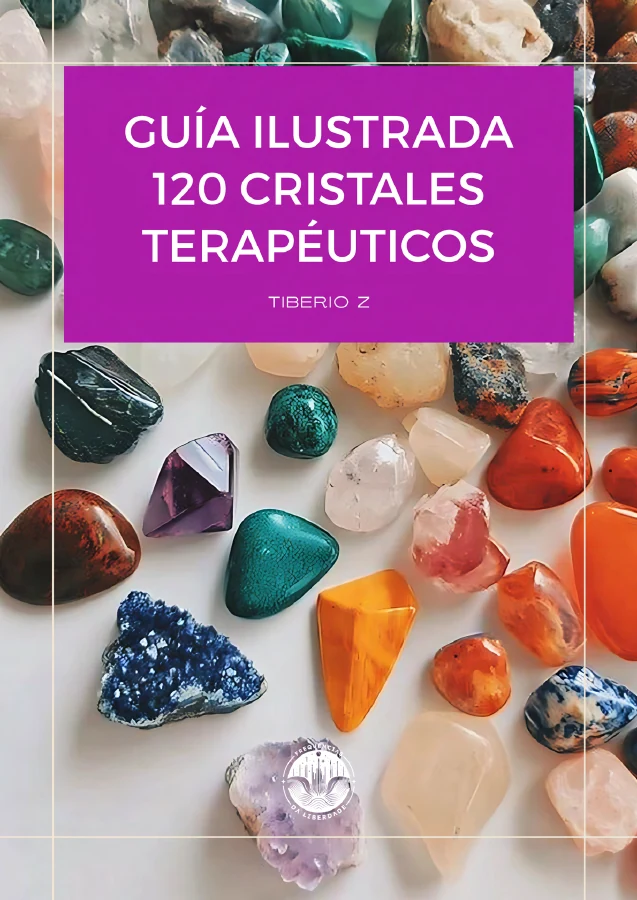 Portada de Guía con 120 Cristales Terapéuticos